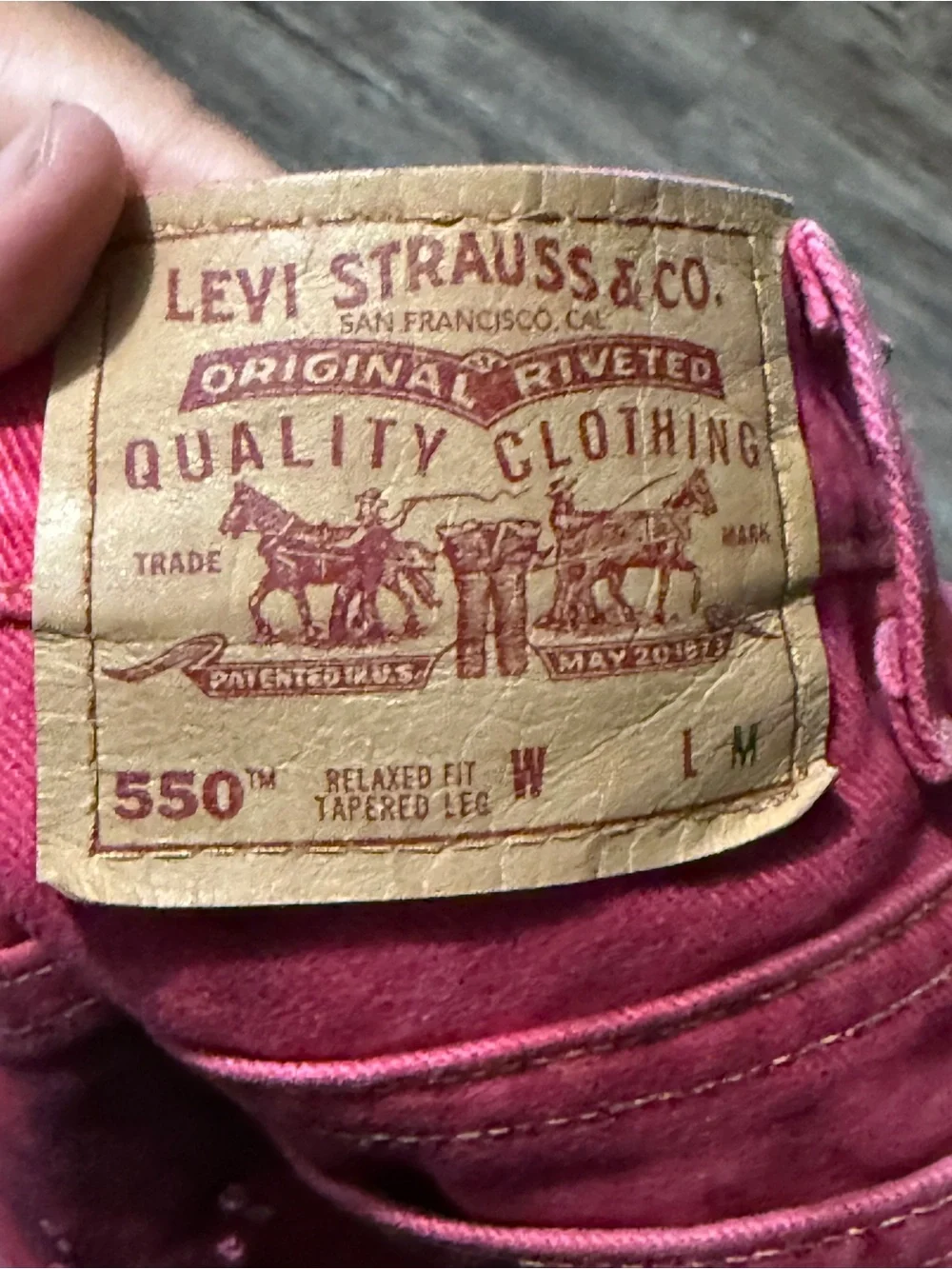Vintage Levi's 550 Relaxed Fit Tapered Leg Shorts Women's 8 High Rise Tie Dye